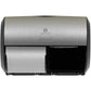 Compact 2 Roll Toilet Paper Dispenser