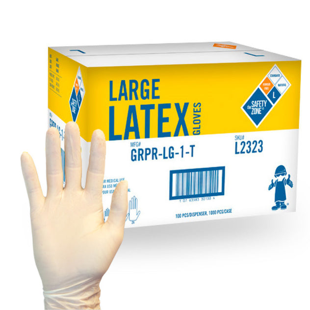 disposable latex gloves