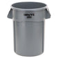 round trash receptacle