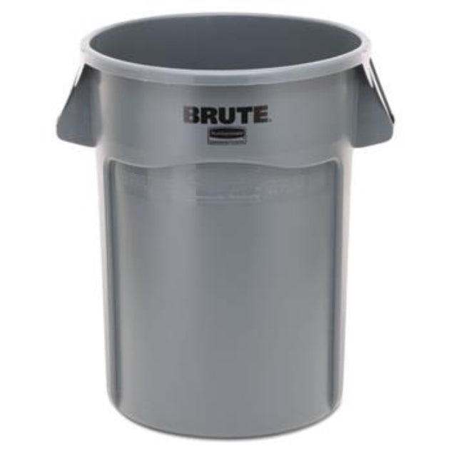 round trash receptacle